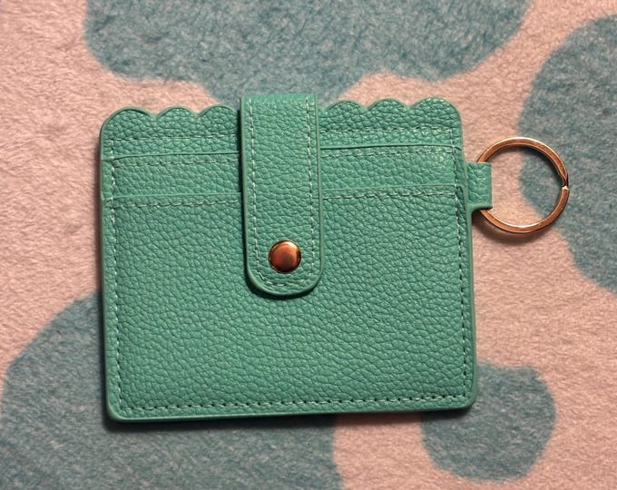 Teal Card Wallet