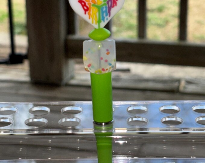Green Happy Birthday Pen