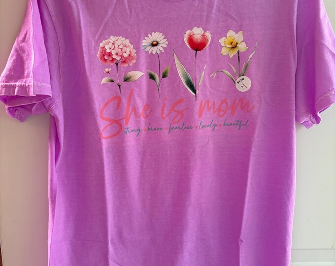 She is Mom Adult T-Shirt (Size M)