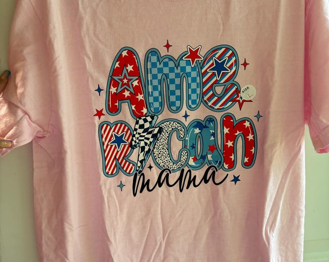 American Mama Adult T-Shirt (Size L)
