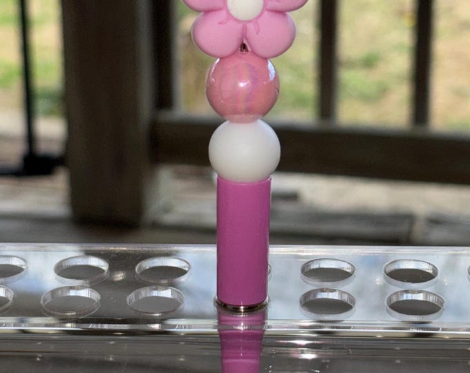 Pink Flower Pen