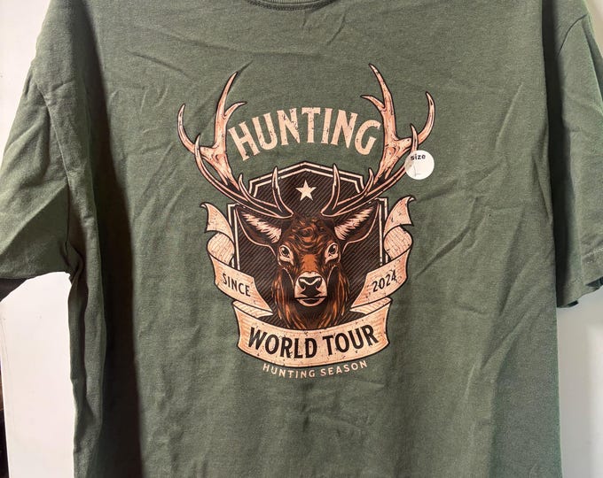 Deer Adult T-Shirt (Size L)