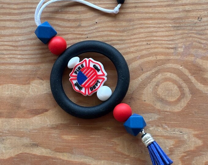 Fire Department Car Charm