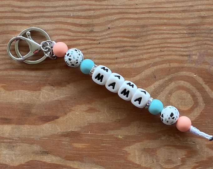 Mama Name Keychain