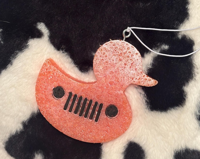 Pink Duck Car Freshie