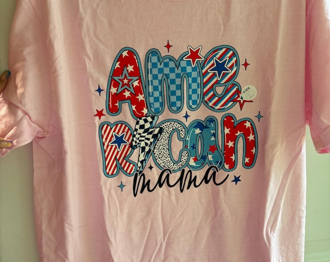 American Mama Adult T-Shirt (Size XL)