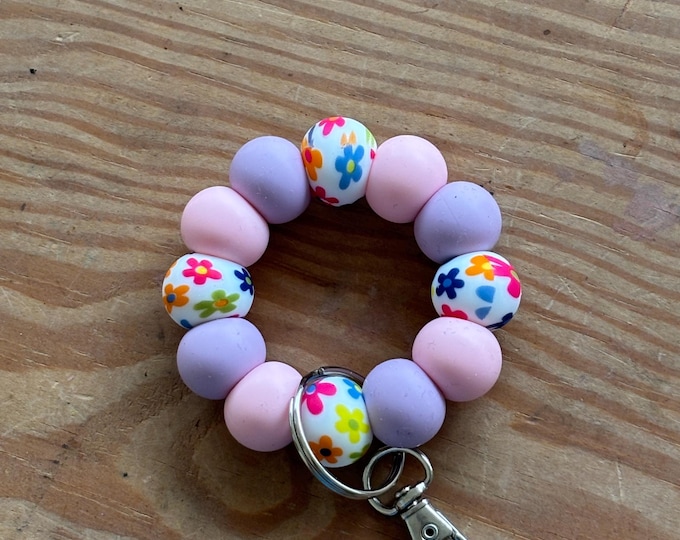 Floral Mini Wristlet