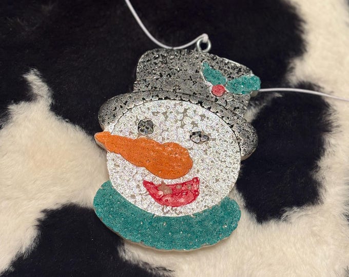 Snowman 2 Car Freshie