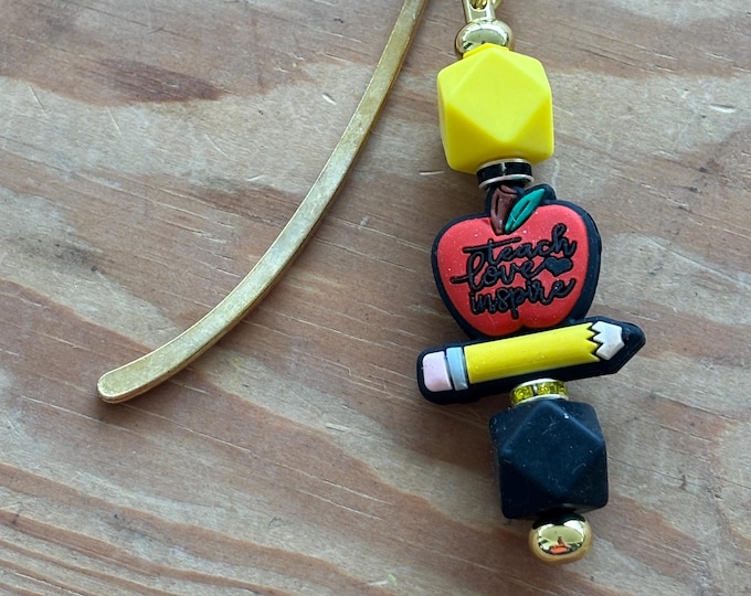 Teacher Apple Bookmark