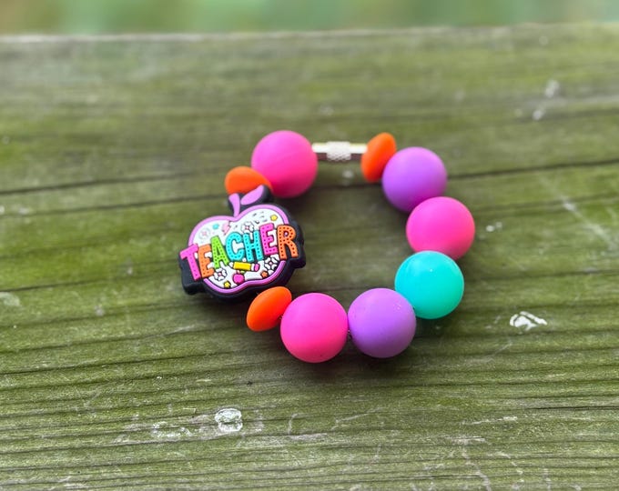Teacher Cup Charm
