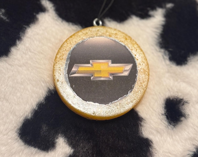 Circle Chevy Car Freshie