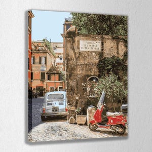 Rome Paint by Numbers Kit: 16x20 Inch Canvas with Frame