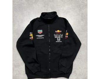 Red Bull Vintage Racing Zip Hoodie
