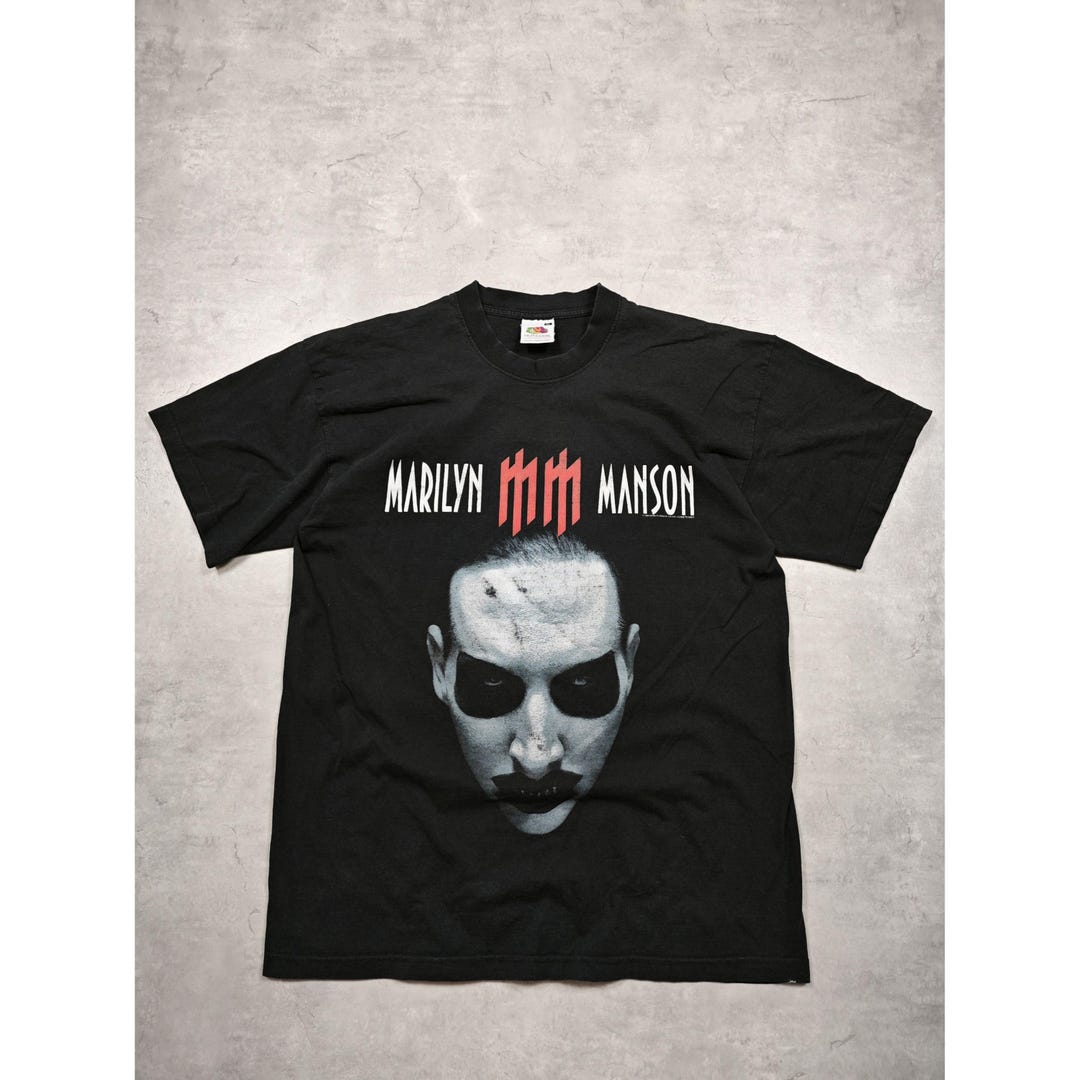 Marilyn Manson Vintage T Shirt 2003 - Etsy