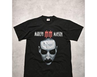 Marilyn Manson Vintage T Shirt 2003 - Etsy