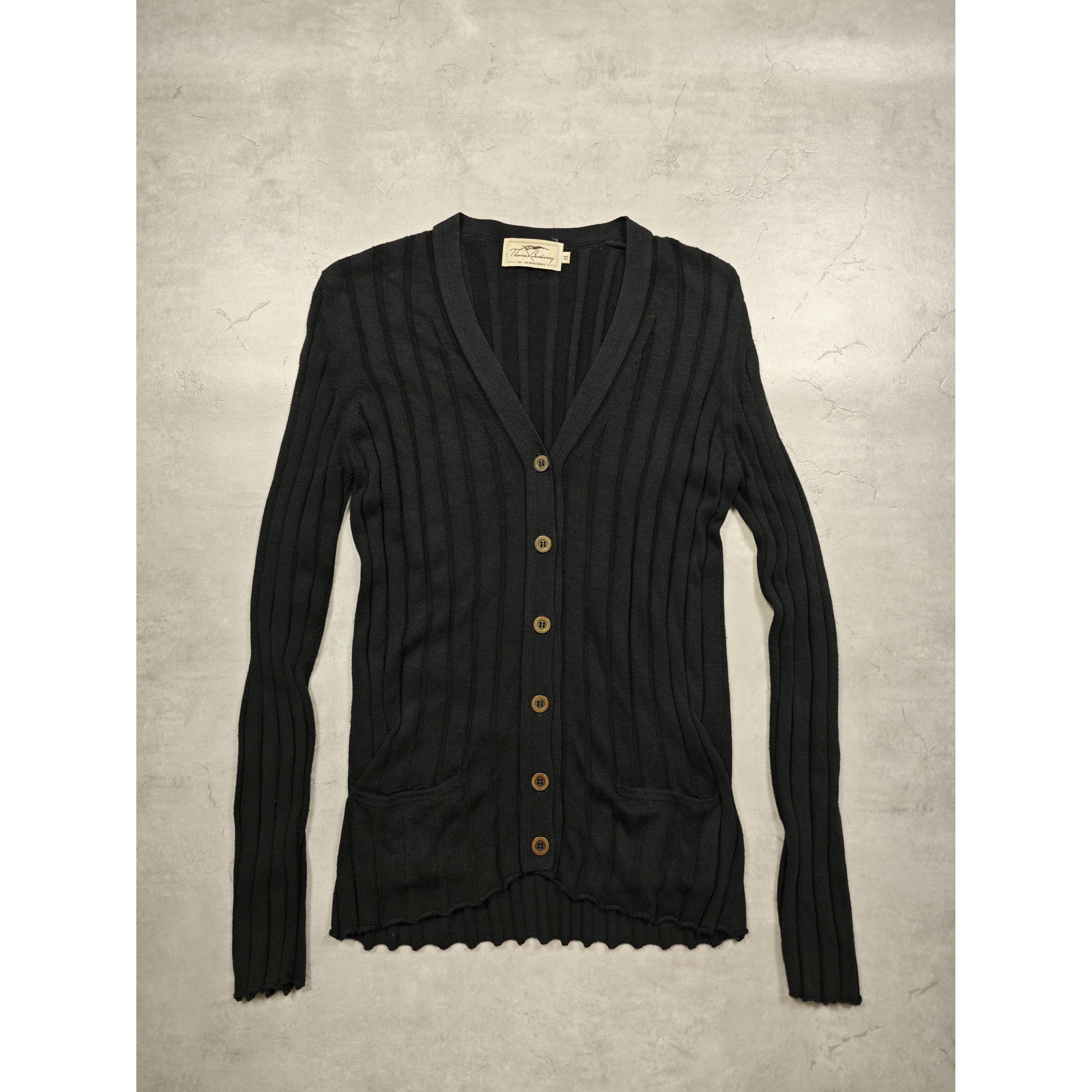 Thomas Burberry Vintage Cardigan - Etsy