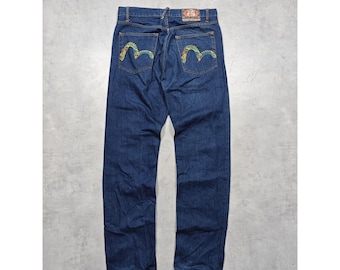 新品 W33 L32 EVISU NO.1 Special 2000T リジット エヴィス 山根 赤耳