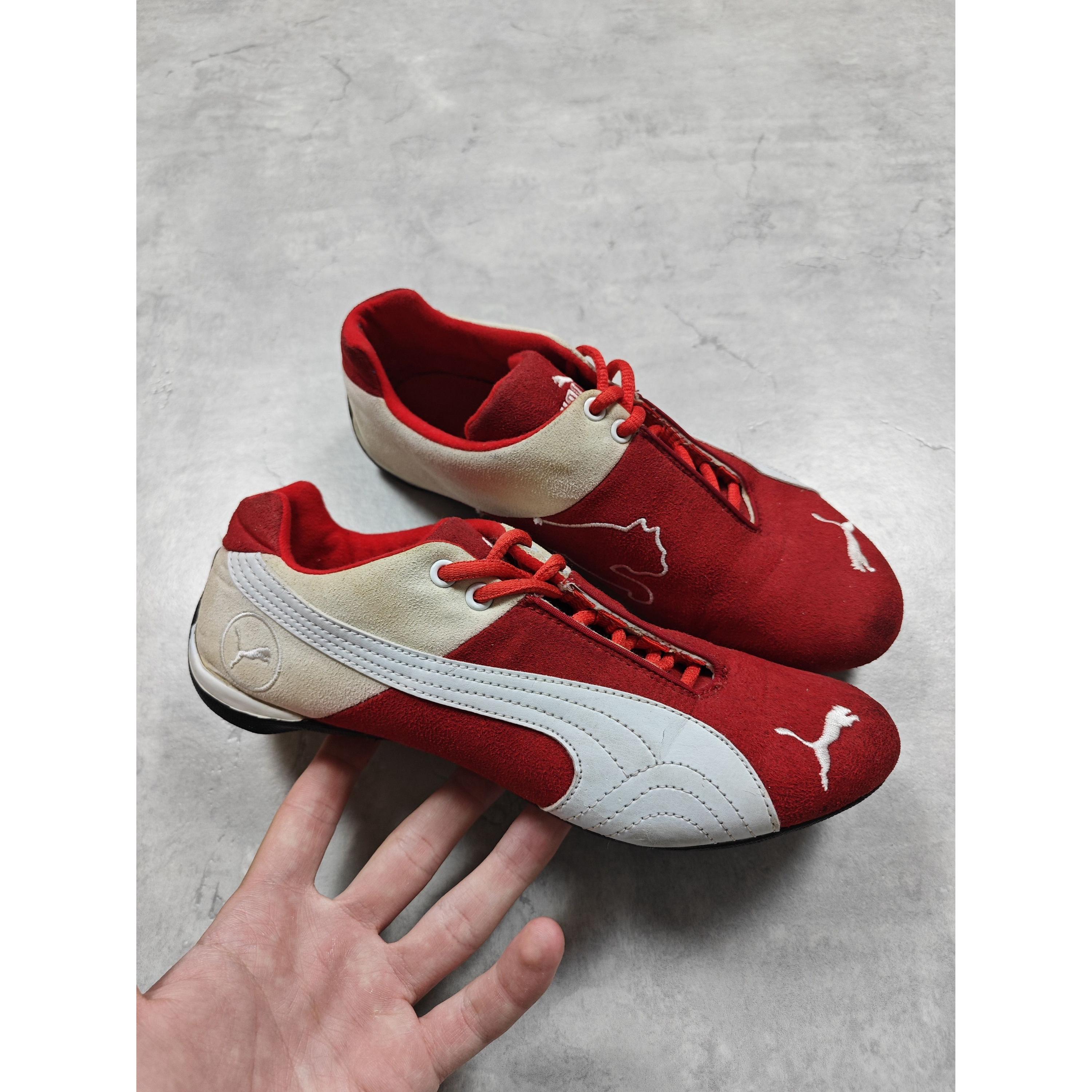 希少　00s PUMA flat shoes black red Puma Shoes 2000s - Etsy Australia