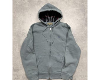 Sudadera con capucha y cremallera Burberry Monogram