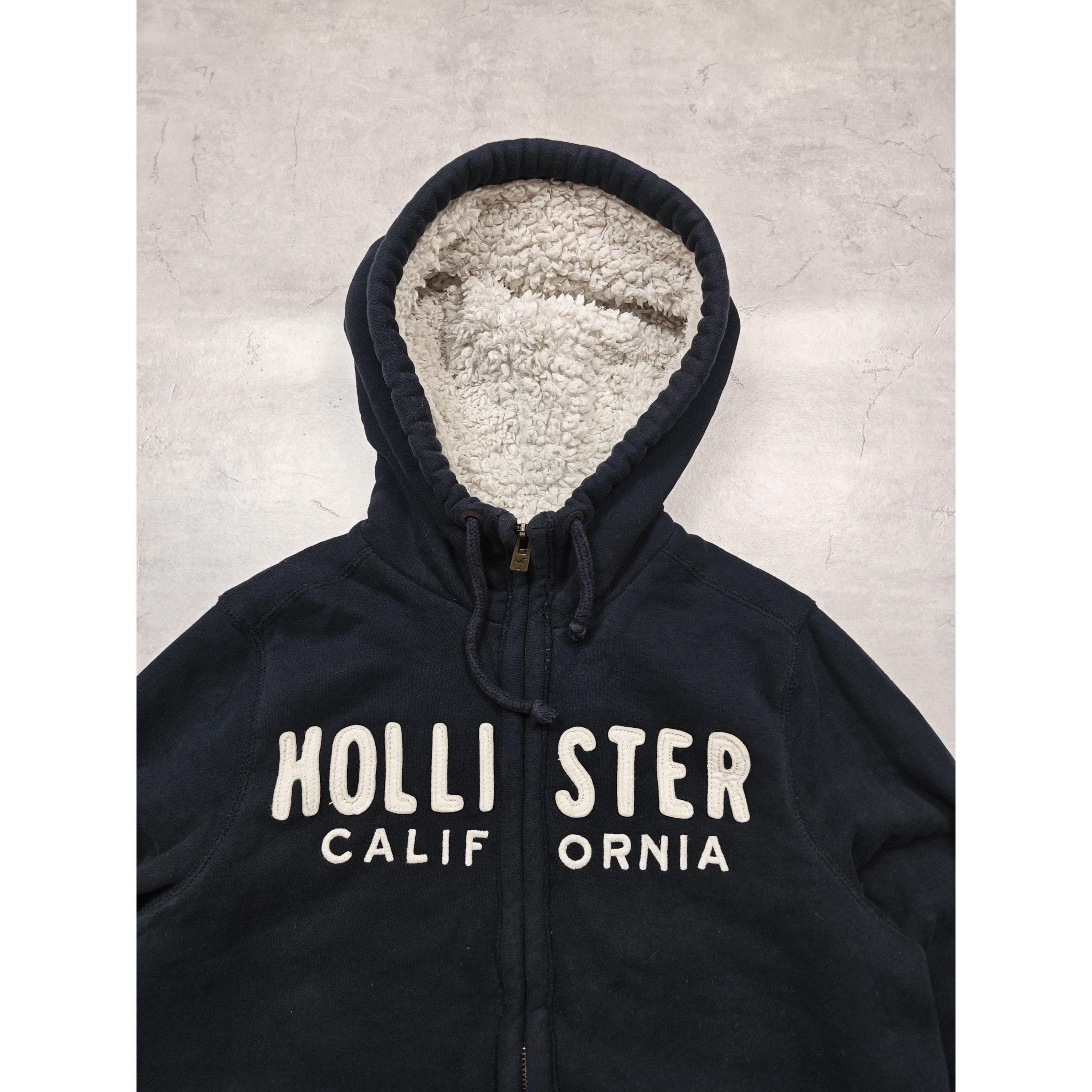 Buy Hollister Y2K Zip Hoodie Online in India - Etsy