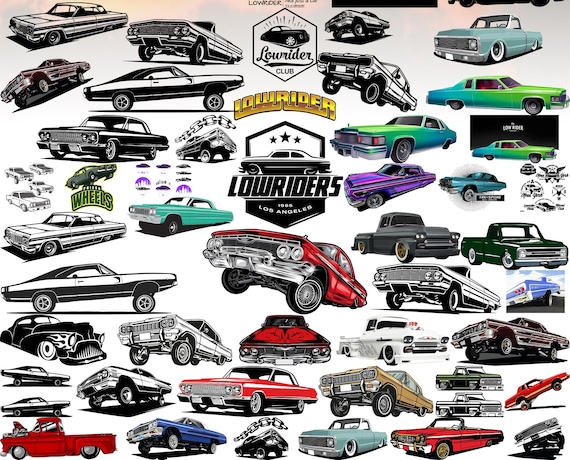 Low Rider American Cars Classic Cars / Svg/ Png/ Cricut - Etsy