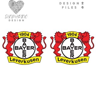 Toppa Termoadesiva O Da Cucire U24 Leverkusen Combattere & Siegen – 9 X 6 Cm