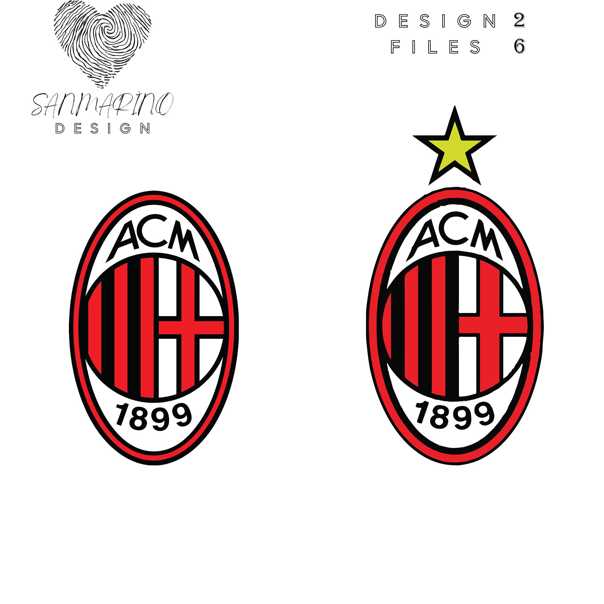 Ac milan logo - Etsy 日本