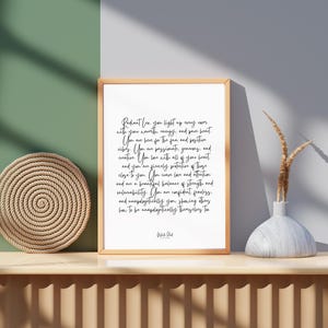 Leo Zodiac Digital Printable | Star Sign Wall Art | Astrology Print & Gift | Horoscope Typography Print | Quote | Script Font