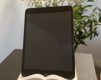 E-Book Buddy Tablet Stand | Hands-Free Reading Holder for iPad, Kindle & Tablets | Book-Shaped Desk Stand | 3D Printed Gift for Readers