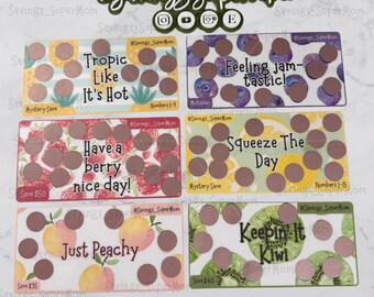 Fruit Salad Scratch-Off Savings Challenge