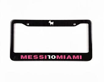 Messi Miami CF License Plate Frame