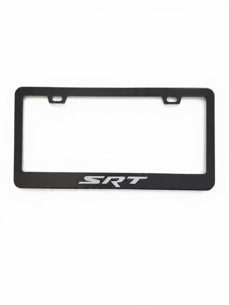 Srt Len License Plate Cover