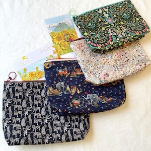 Liberty Makeup Bag, Cosmetic Bag, Travel Bag | Liberty of London Fabrics