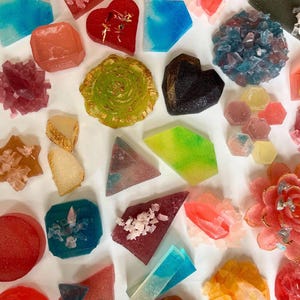 36 pieces Surprise Crystal Candy Box/ Kohakutou / Edible Crystals / vegan, gluten-free, halal candy