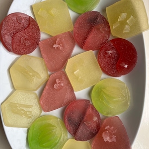 Escolha o seu sabor - Doces de Cristal / Kohakutou / Cristais Comestíveis / veganos, sem glúten, doces halal