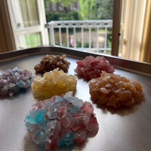 1 big piece Crystal Candy / Kohakutou / Edible Crystals / vegan, gluten-free, halal candy