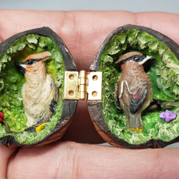 Walnut Shell Diorama Etsy