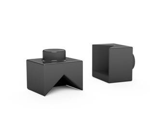 Lenco V-Block PETG CF Antistatico - Ricambio stampato in 3D per L75 L76 L77 L78 B55 - Upgrade giradischi vintage - Hi-Fi