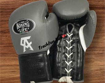 Personalized No Boxing No Life Gloves, Custom Logo Gift