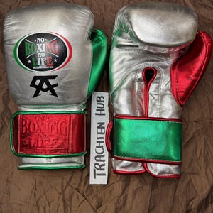 Personalized No Boxing No Life Gloves, Custom Logo Gift