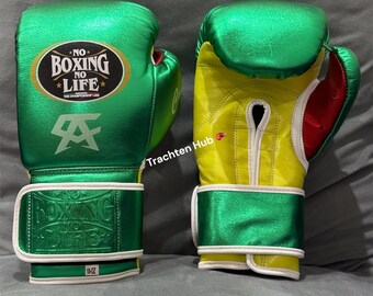 Personalized No Boxing No Life Gloves, Custom Logo Gift