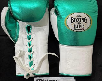 Personalized No Boxing No Life Gloves, Custom Logo Gift