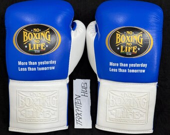 Personalized No Boxing No Life Gloves, Custom Logo Gift
