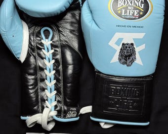 Maßgefertigte Boxhandschuhe aus Leder, personalisierte Kampfsportausrüstung