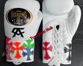 Personalized No Boxing No Life Gloves, Custom Logo Gift