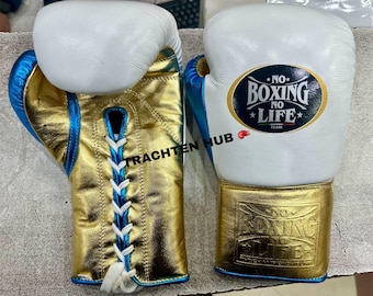 Personalized No Boxing No Life Gloves, Custom Logo Gift