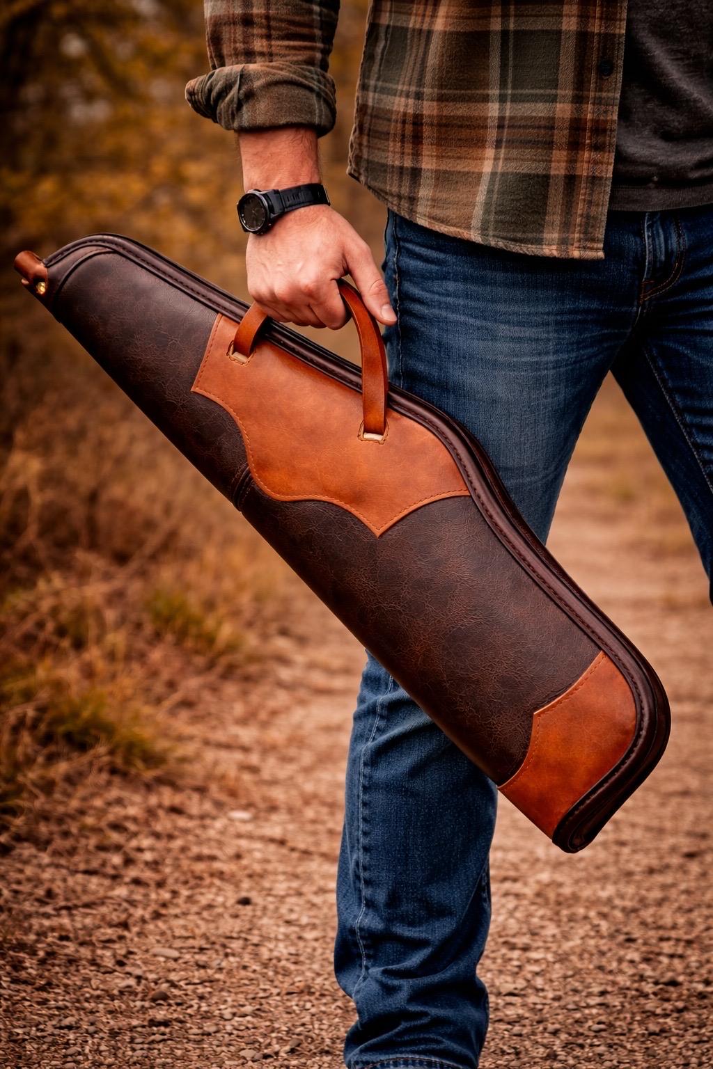 Vintage leather rifle scabbard - Etsy 日本