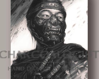 Jin Sakai Art Print Poster - Etsy