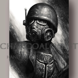 The Courier Art Print Poster