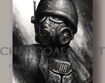 The Courier Art Print Poster